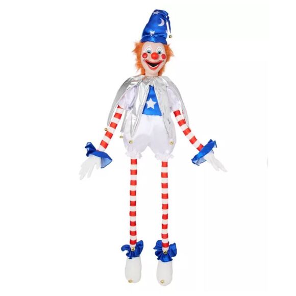 Spirit Halloween Poltergeist 1980s Film Plush Clown NWT - Picture 1 of 1